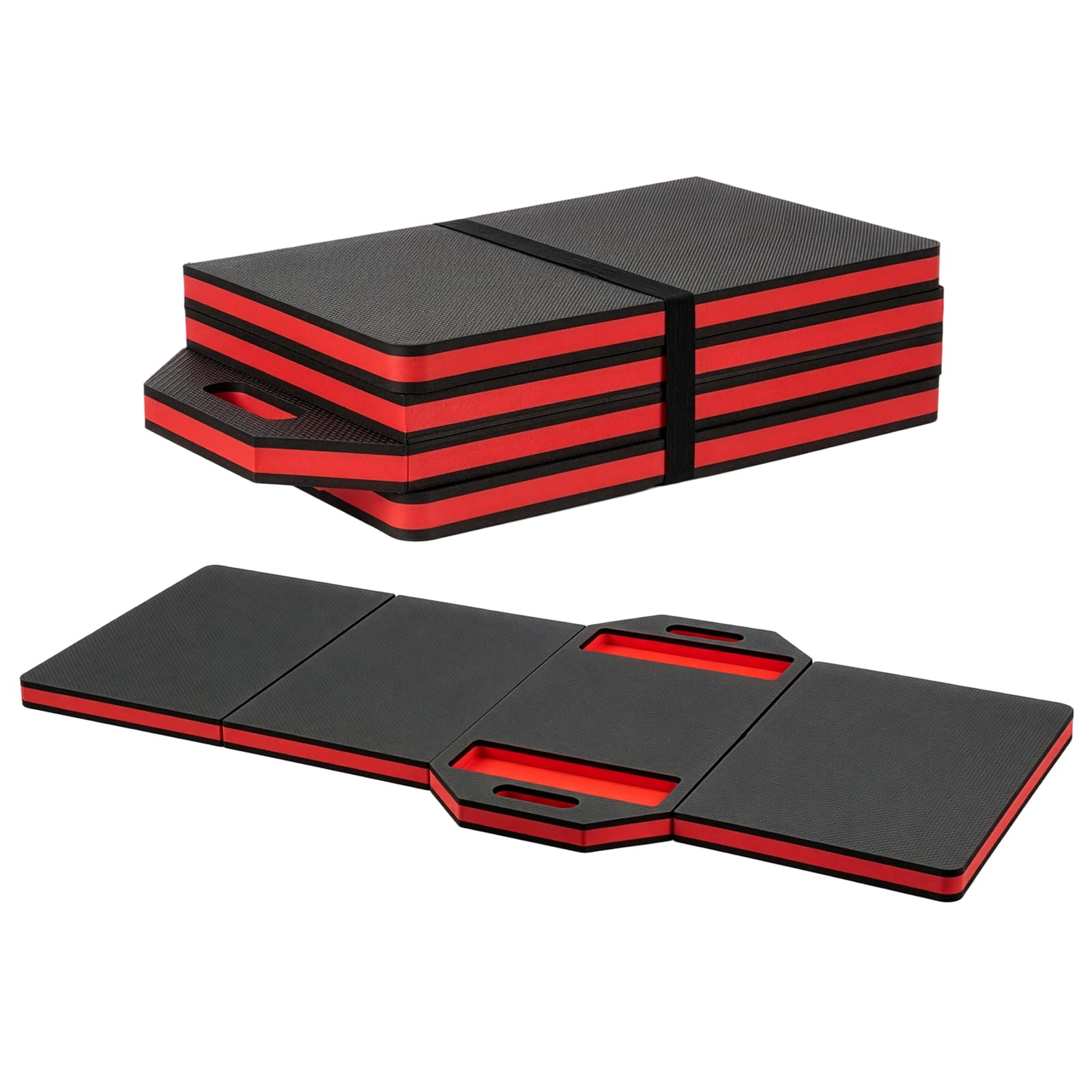 evergoods Foldable EVA Foam Kneeling Pad 120×59×3cm – Thick Gardening Knee Mat & Work Cushion, Waterproof Anti-Slip Garage Kneeling Pad for Gardening, Mechanics, DIY, Camping & Fitness Use