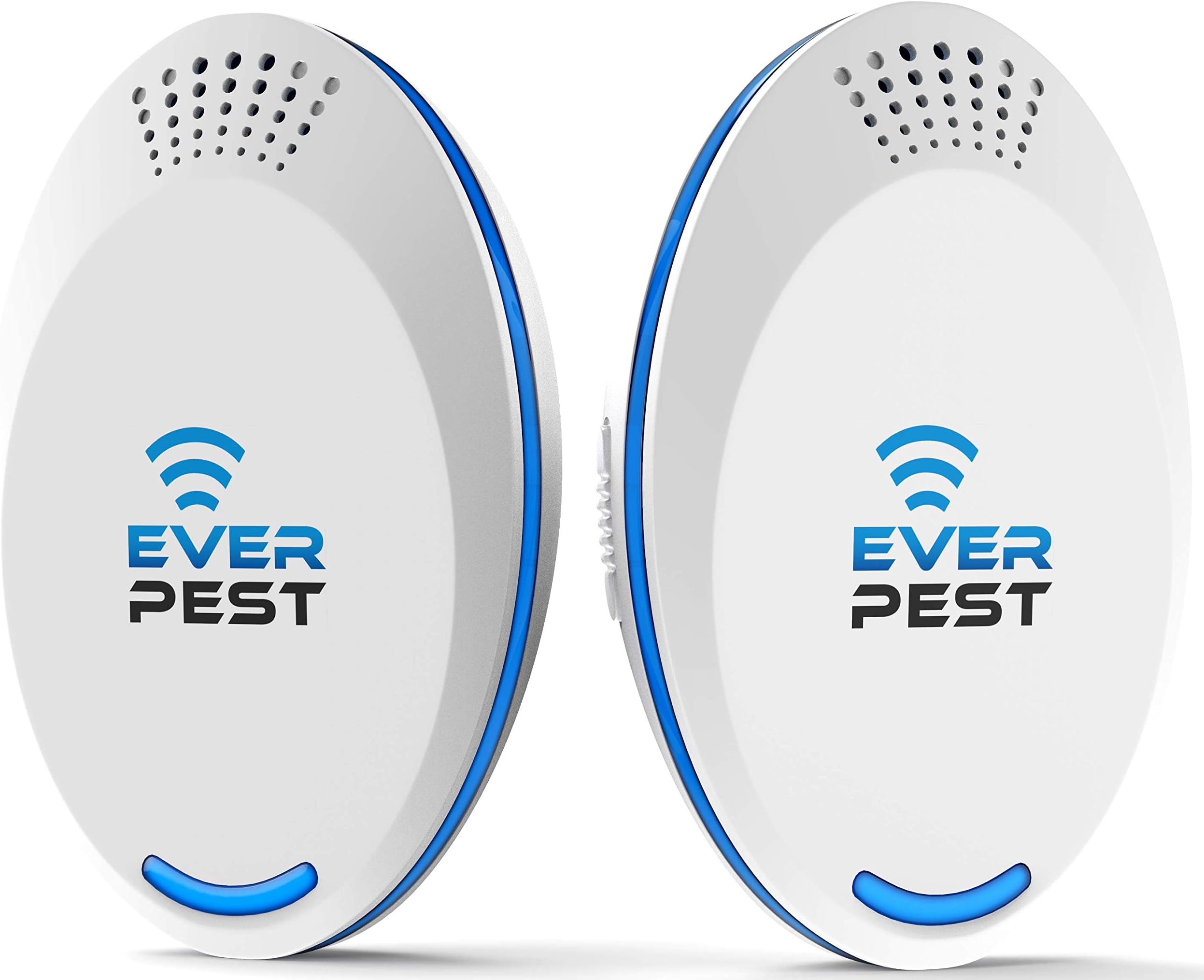 Ever Pest Ultrasonic Repellent Control 2023 (2-Pack), Plug in Home, Flea, Rats, Roaches, Cockroaches, Fruit Fly, Rodent, Insect, Indoor and Outdoor Repeller, Get Rid of Mosquito, Ants