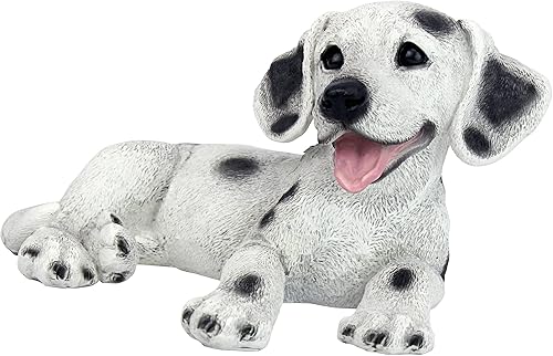 Miniatura 2 de Design Toscano CF244 Dalmation - Estatua de cachorro multicolor, 10 pulgadas de ancho x 8 pulgadas de profundidad x 5.5 pulgadas de alto, a todo