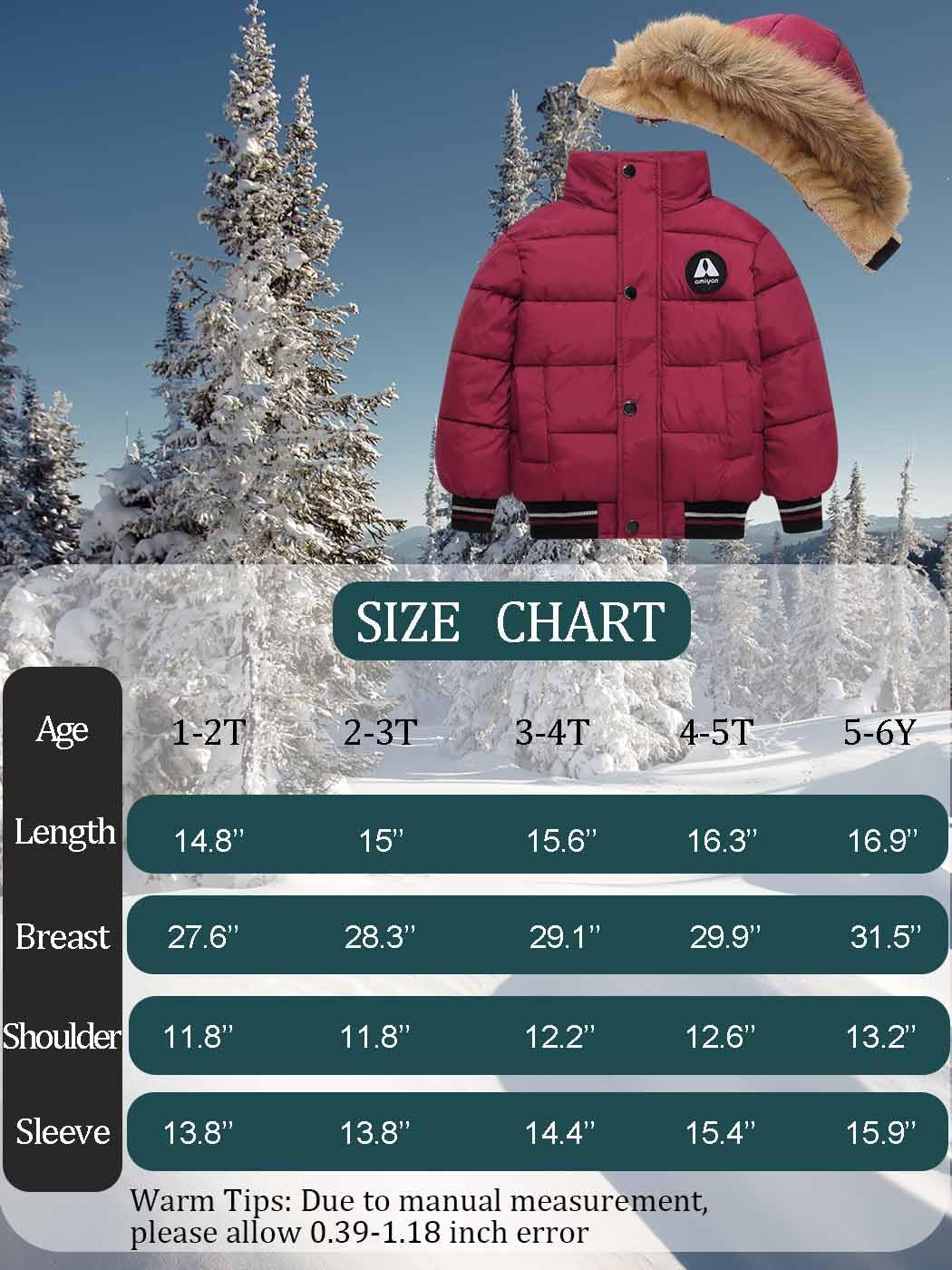 Toddler Winter Thick Hooded Down Jacket Warm Snow Fleece Jackets Baby Boys Girls Outdoor Coat Outwear - Image 7
