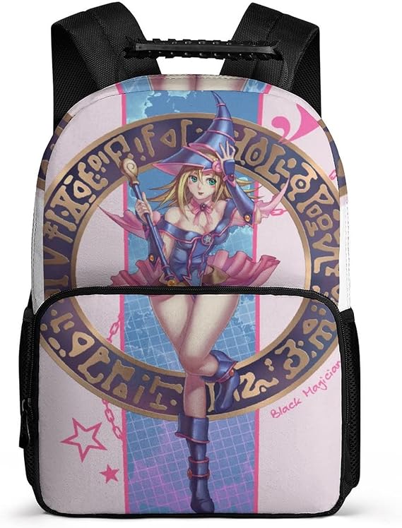 Amazon Co Jp Yaostar リュックサック イラスト 公式 ブラック マジシャン ガール カバン おしゃれ アニメ 軽量 大容量 多機能 男の子 女の子 バッグ 耐衝撃 Pc対応 通勤 通学 学生 メンズ おしゃれ ランドセル 誕生日プレゼント ファッション