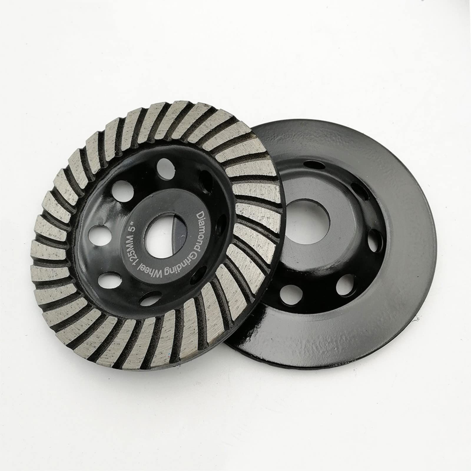 Meule diamant 125mm turbo surfaçage rapide du béton et brique x2