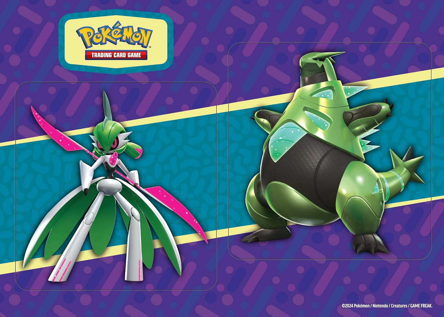 Pokémon TCG: Collector Chest – Scream Tail & Iron Valiant (2 Foil Promo Cards, 6 Booster Packs & More)