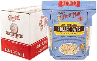 Bob's Red Mill Gluten Free Old Fashion Rolled Oats, 32-ounce (Pack of 4)