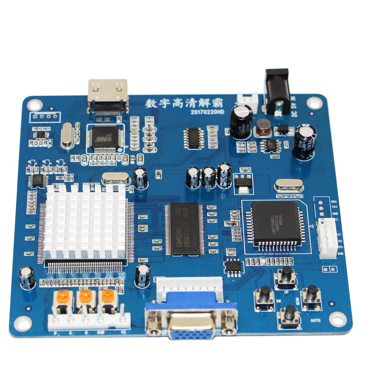 HD VGA/RBGS SG-VC9900 Scheda di Conversione del Gioco Soluzione Bassa un Soluzione Alta