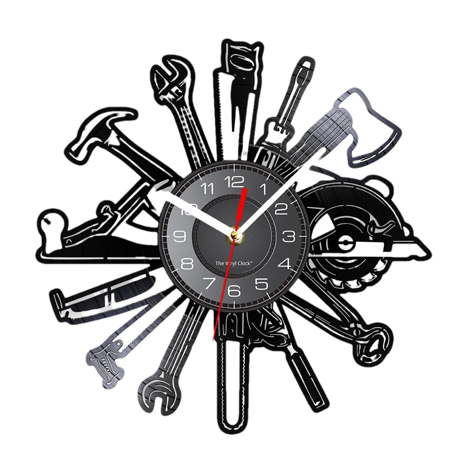 Horloge de construction sans tic-tac mobilier mural anti-bruit