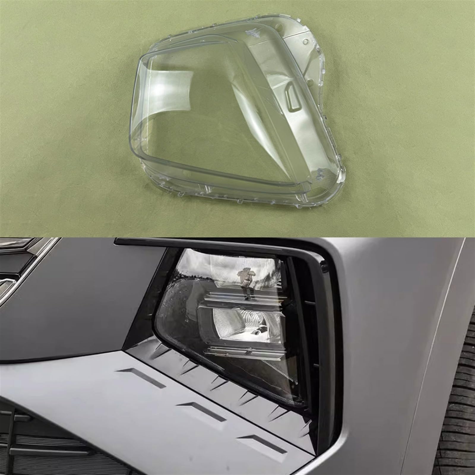 Cubierta De Lente Para Faro Delantero Hyundai Tucson 2021-2023 - Transparente, Izquierda O Derecha, Protección Contra Suciedad Y Daños