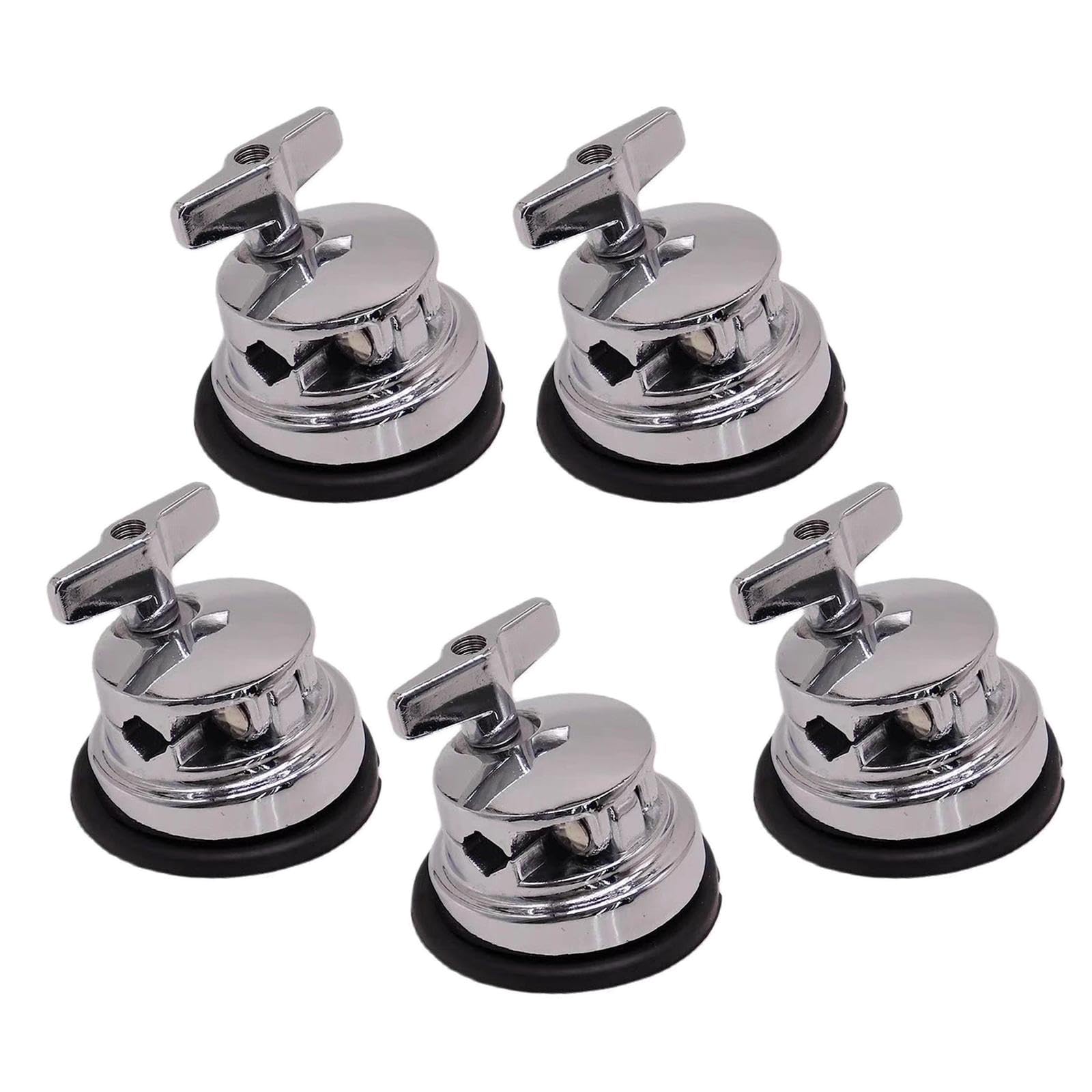 Support de jambe tom batterie en métal rigide, accessoire de fixation pour percussion - 8