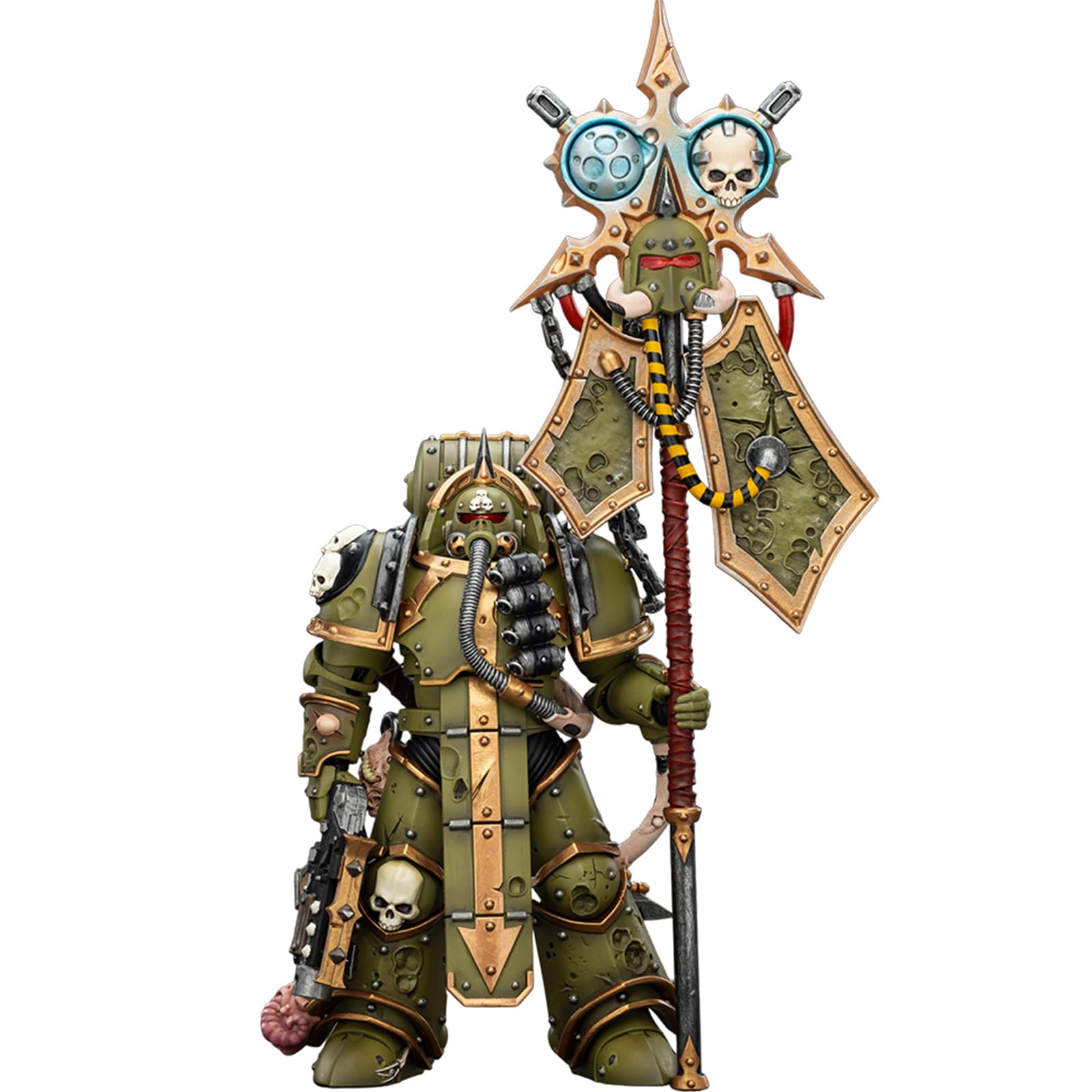 Amazon.co.jp: JOYTOY ウォーハンマー 40K デスガード ペスト マリン