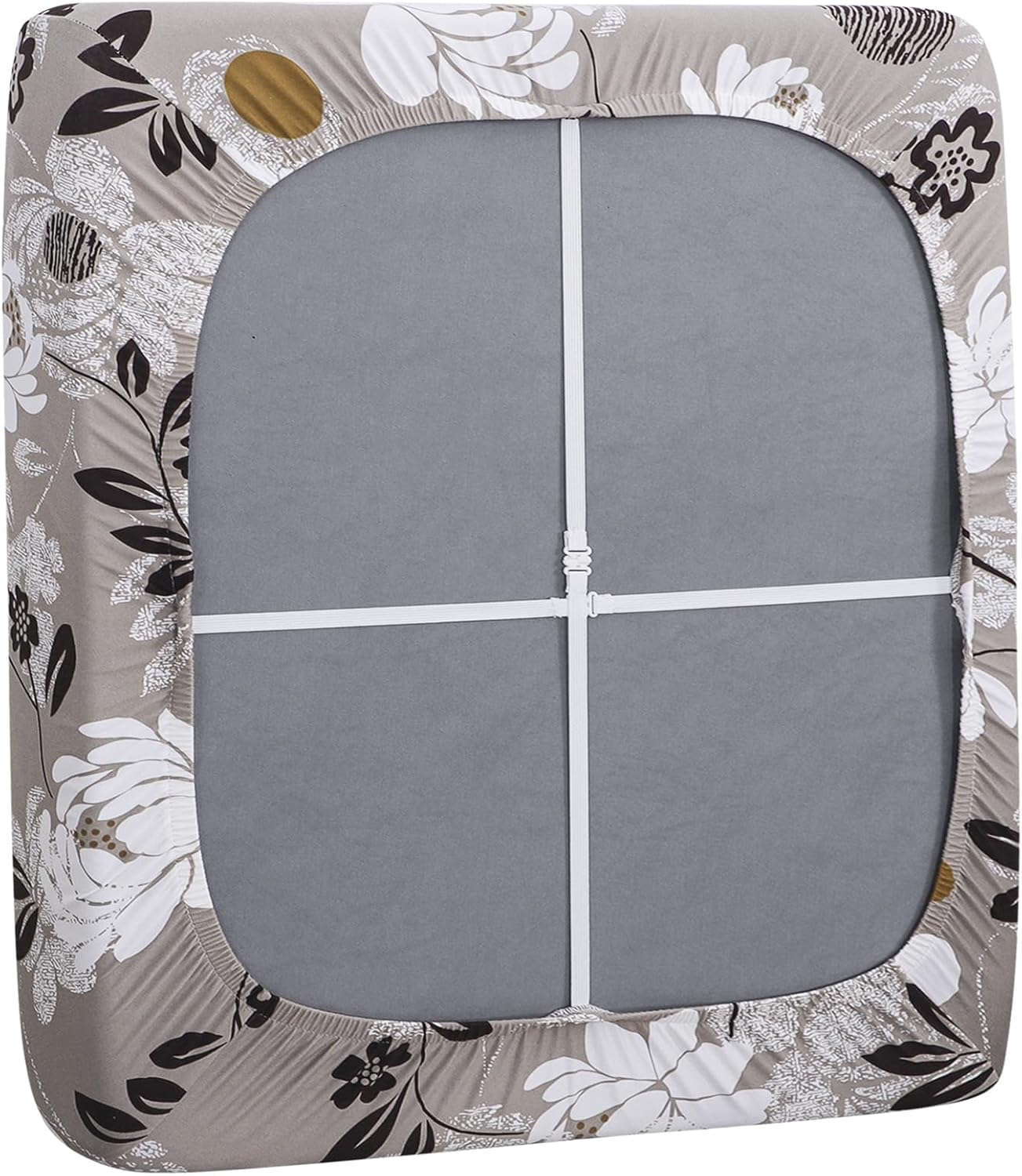 FORCHEER 8PCS Outdoor Cushion Covers Waterproof Stretch Patio Furniture Cushion Covers 19-24inch Replacement Washable-Floral