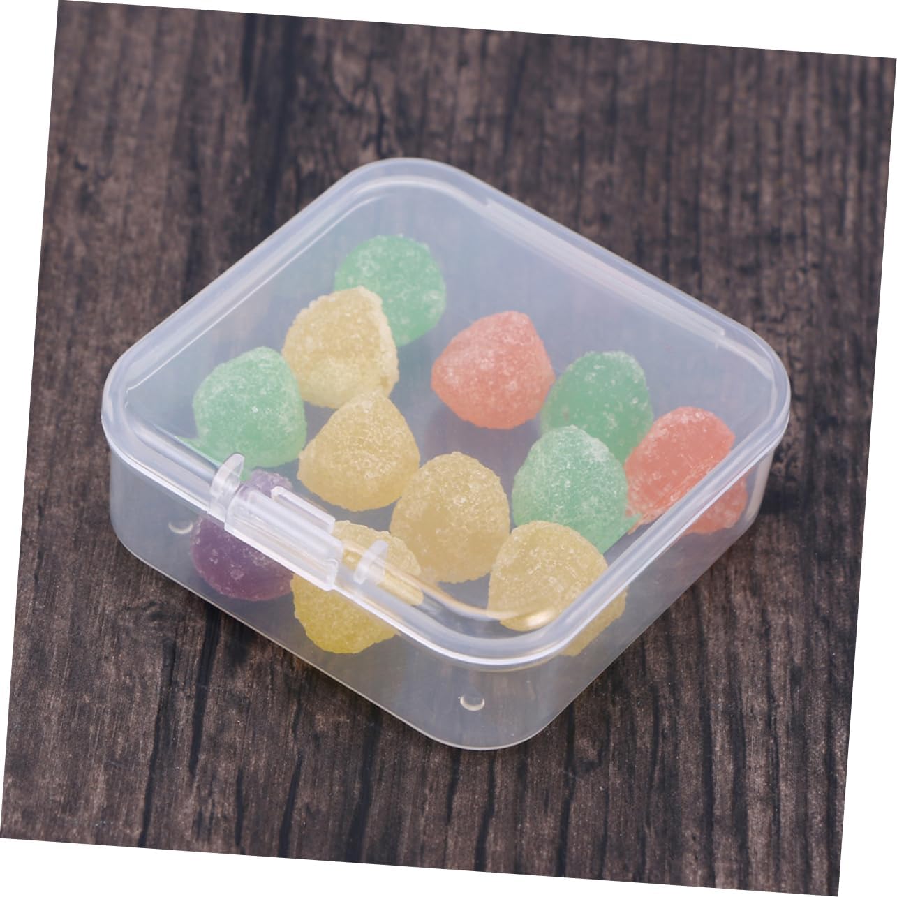 BESPORTBLE 50pcs Storage Box Set for Beads Jewelry and Small Accessories Stackable Organizing Container Removable Lid for Crafts and DIY Projects