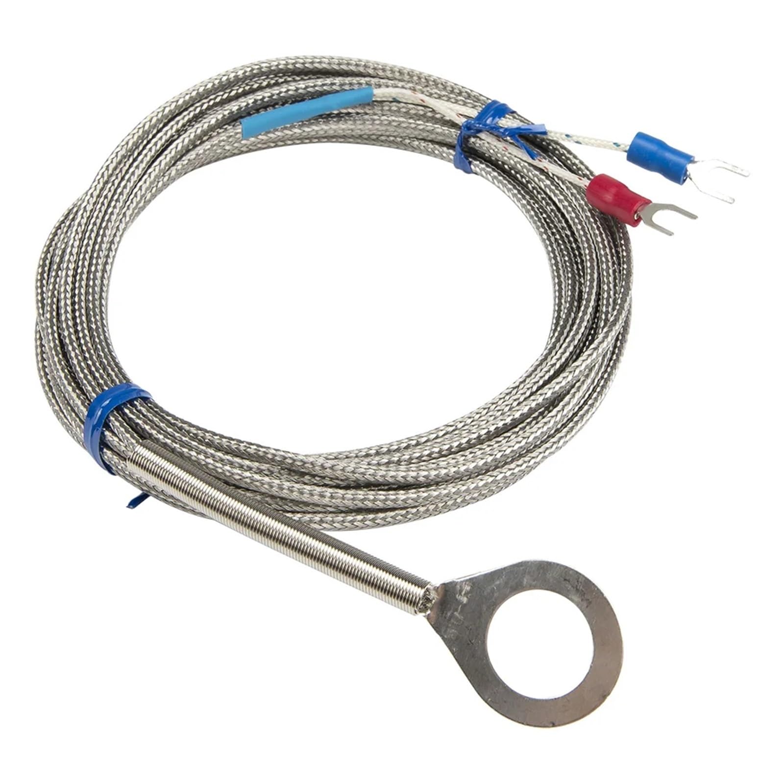 Cable de cribado metal tipo KE para termopar con sensor de anillo de 6mm y longitud de 4m 6