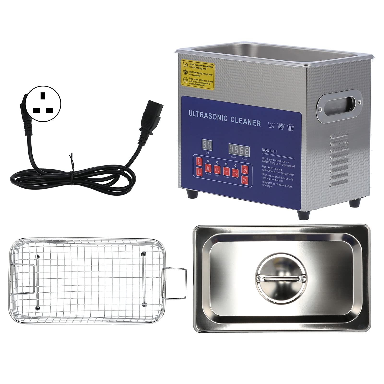 Buy Ultrasonic Cleaner Dual Frequency Ultrasonic Cleaning Machine MH020G 3L Ultrasound Washing