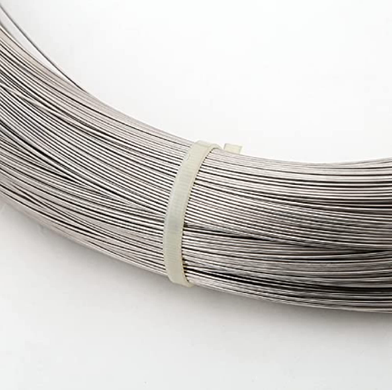 Alambre de Acero para resortes de Acero Inoxidable 304, Alambre Duro, 0.3-3 mm de diámetro, Alambre de Acero para resortes, 10 m de Largo,0,3 mm * 10 m