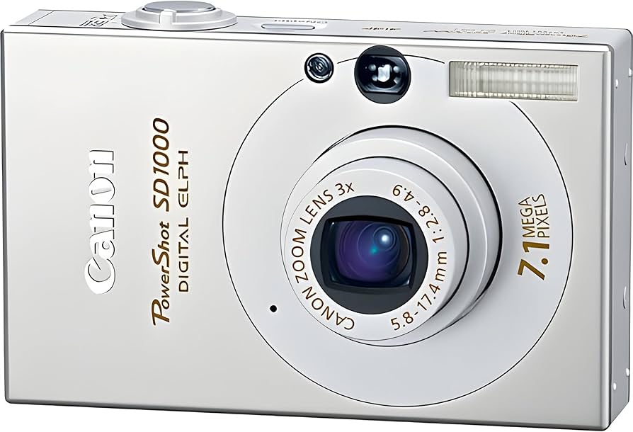 Amazon.com : Canon PowerShot SD1000 7.1MP Digital Elph Camera with