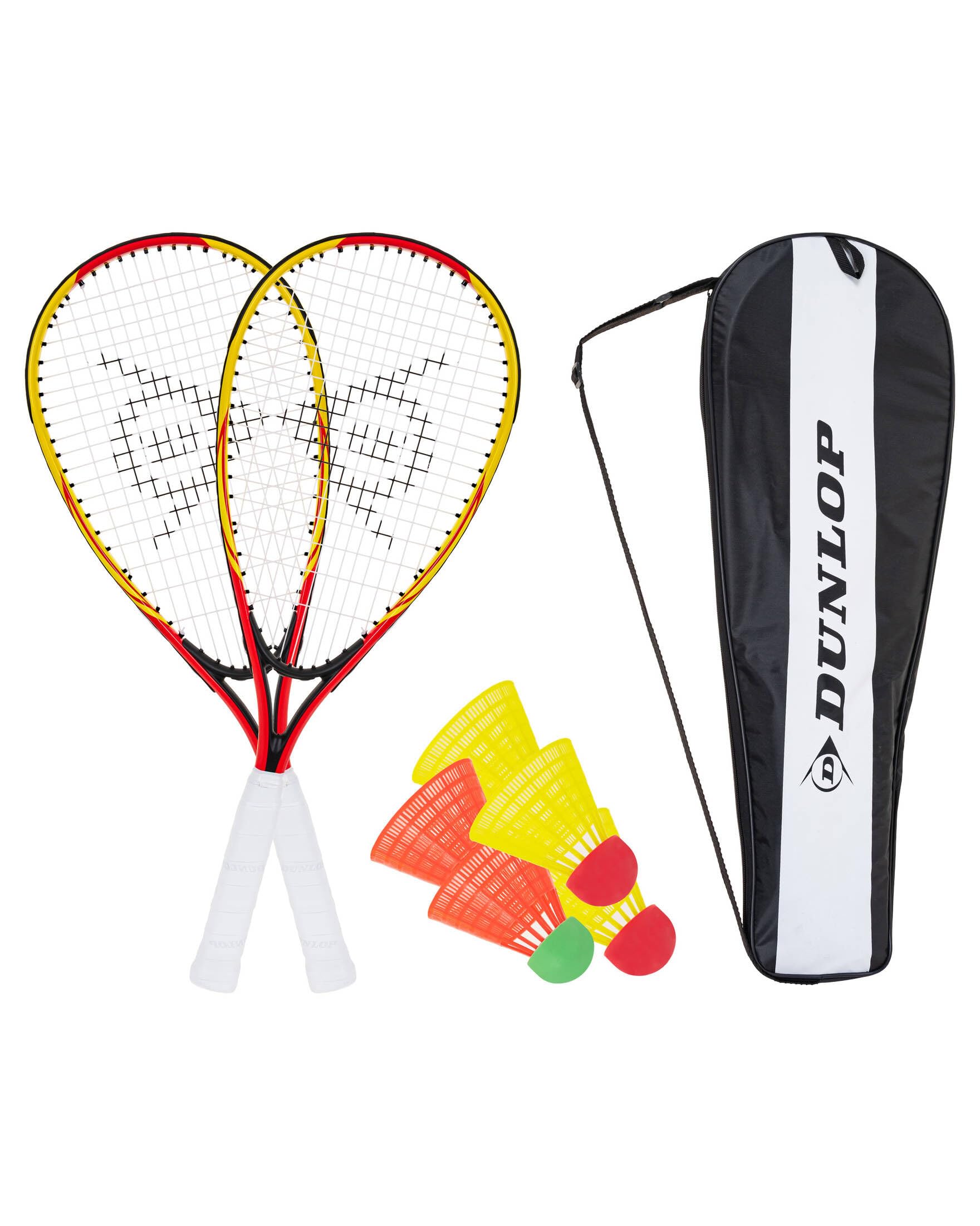 Dunlop Zestaw do rakietki-762091 Zestaw do rakietki Żółty/Czerwony Jeden rozmiar