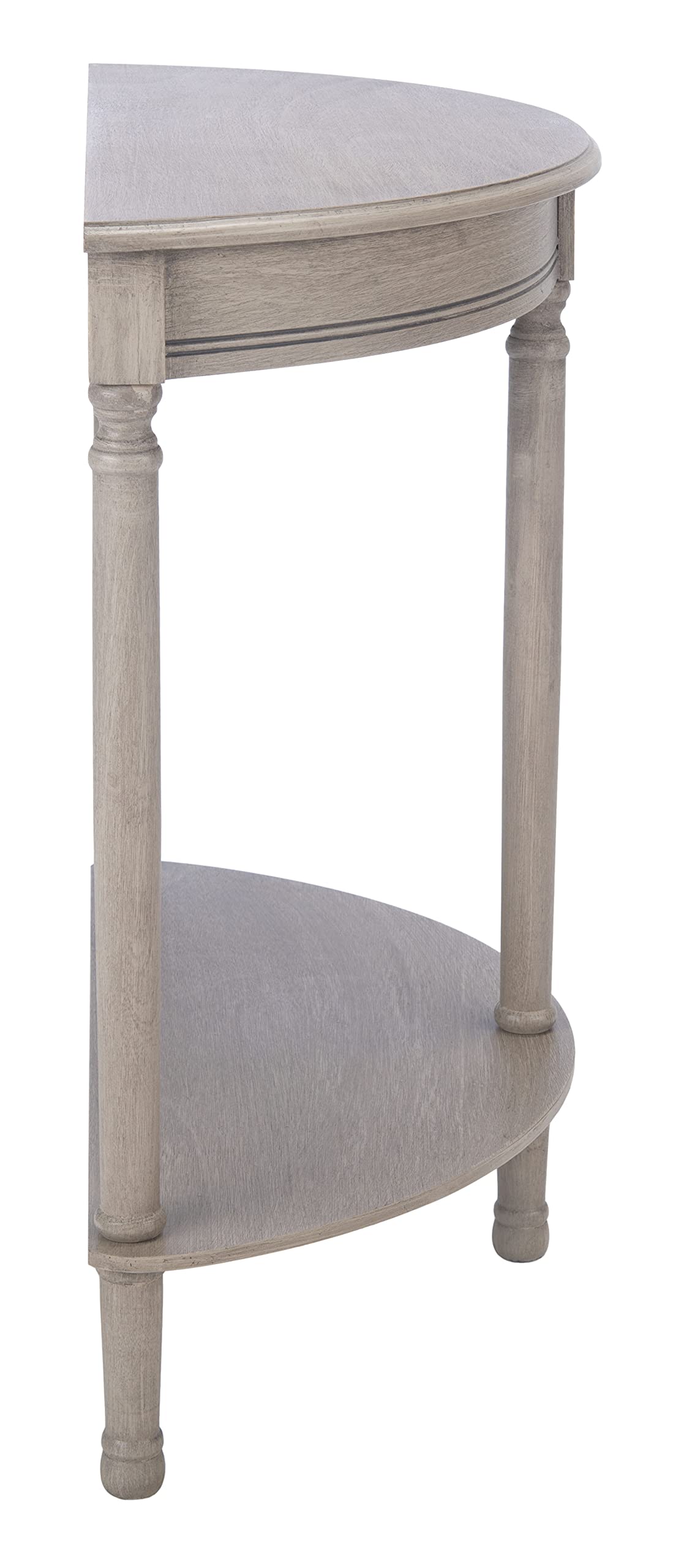 SAFAVIEH Zeitgenössisch Konsolentisch aus Holz, Greige, 70 x 30 x 70