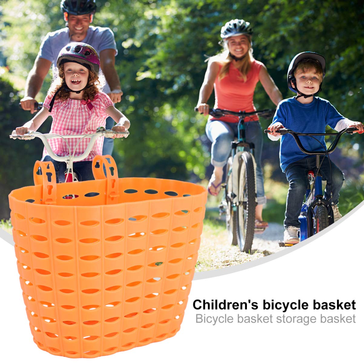Mini Kinder Scooter Korb – Niedlicher Fahrradkorb Mit Halterung Für Lenker, Robust, Wasserdicht, Für Roller & Kinderfahrräder