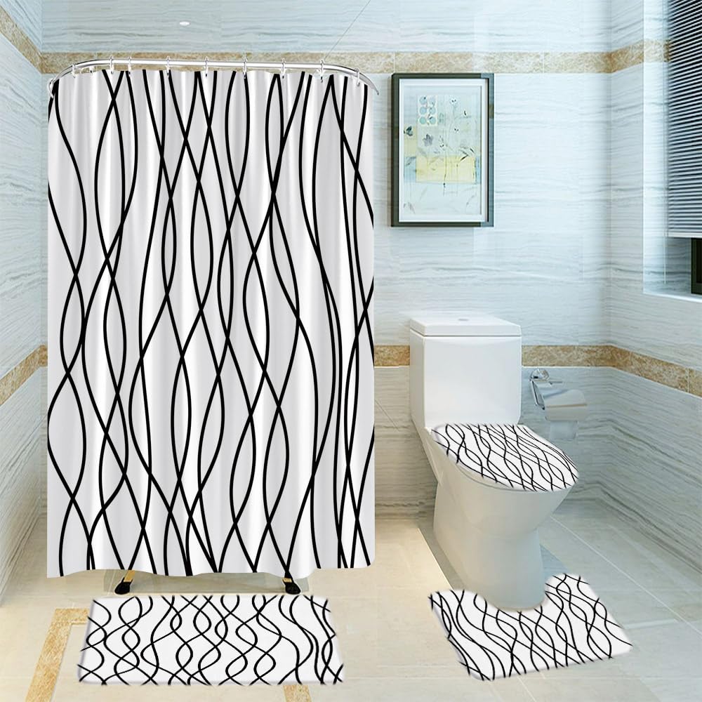 Cortinas de ducha con motivos de lobos - Colección Nueva 2026