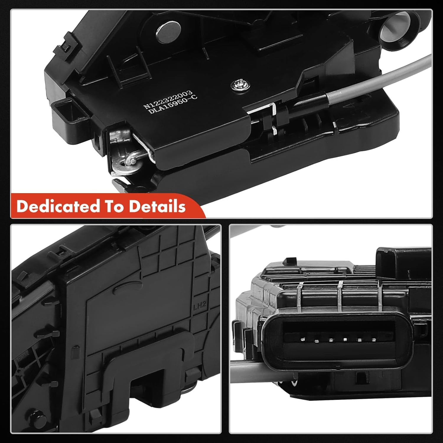 A-Premium Front Left Driver Side Door Lock Actuator Compatible with Hyundai Elantra 2015-2020