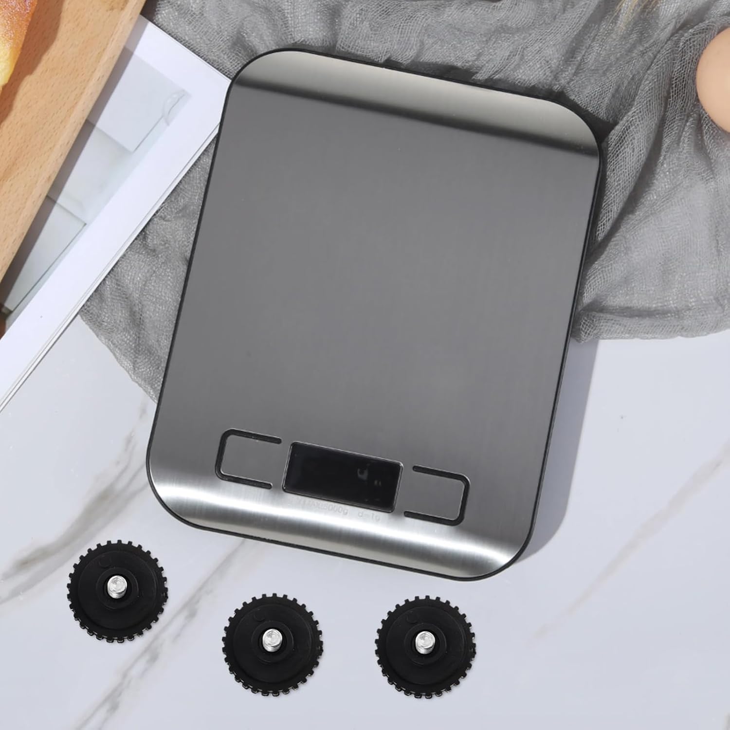 4pcs Digital Scale Base Accessories Precision Scale Feet Bumpers for Kitchen Portable Holder
