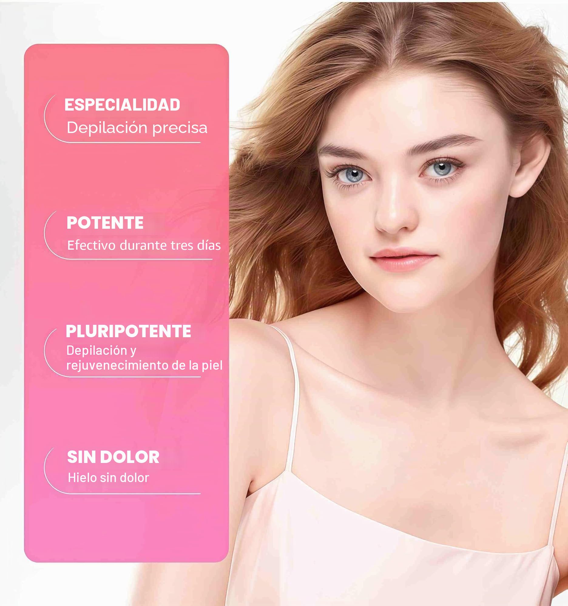 Nuevo Salon de belleza IPL depilación portátil de la piel blanqueamiento permanente láser máquina de depilación permanente láser OPT