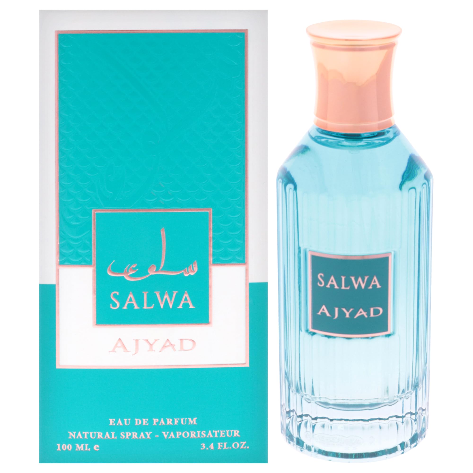 Ajyad Orange/White Salwa By For Unisex - 3.4 Oz Edp Spray