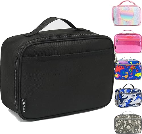 Miniatura 19 de FlowFly - Lonchera infantil, minibolsa suave aislada, minihielera para el regreso a clases, bolsa térmica para comida y alimentos para niñas y niños