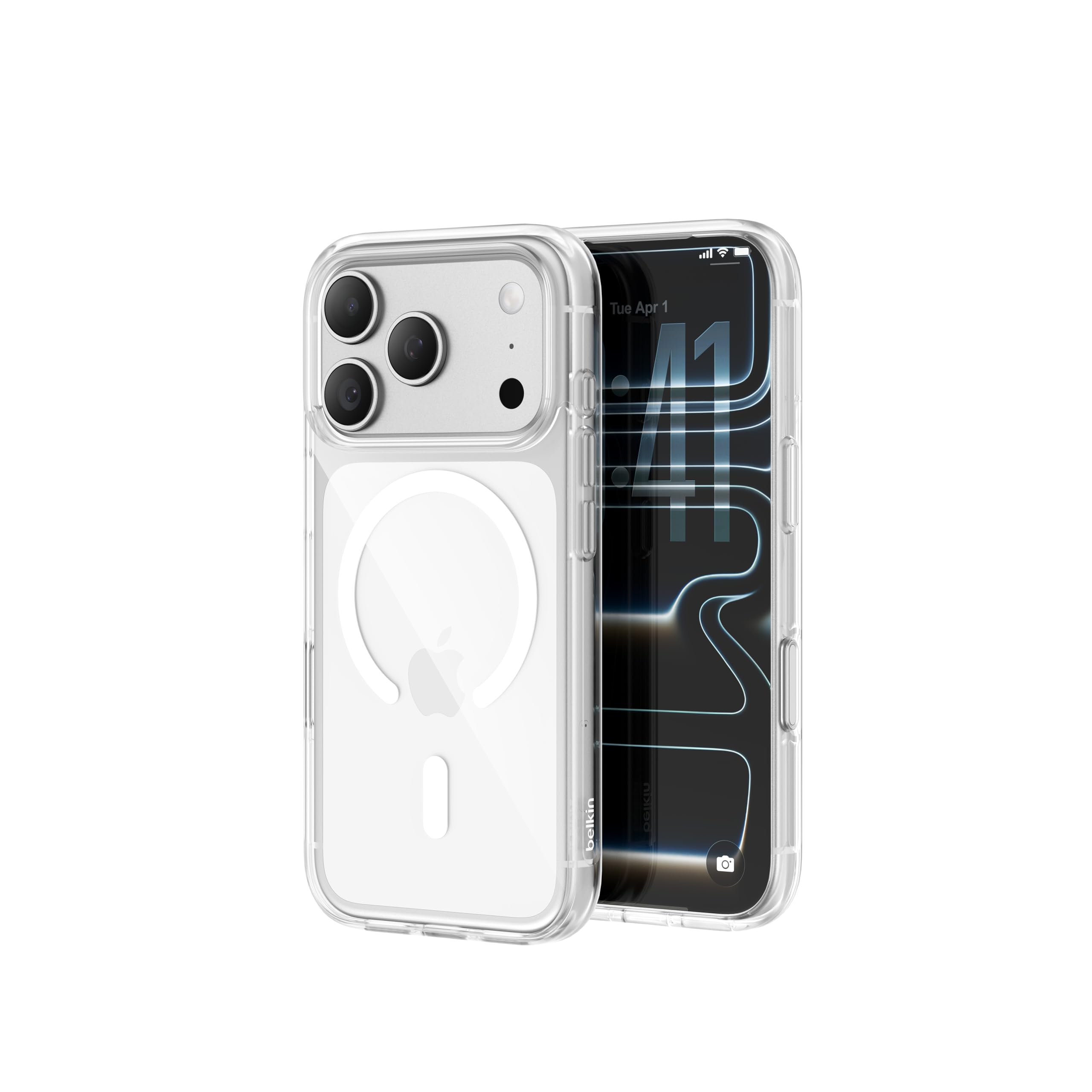 belkin 新品未開封 Amazon.co.jp: Belkin iPhone17 Pro 対応 クリアケース MagSafe/Qi2