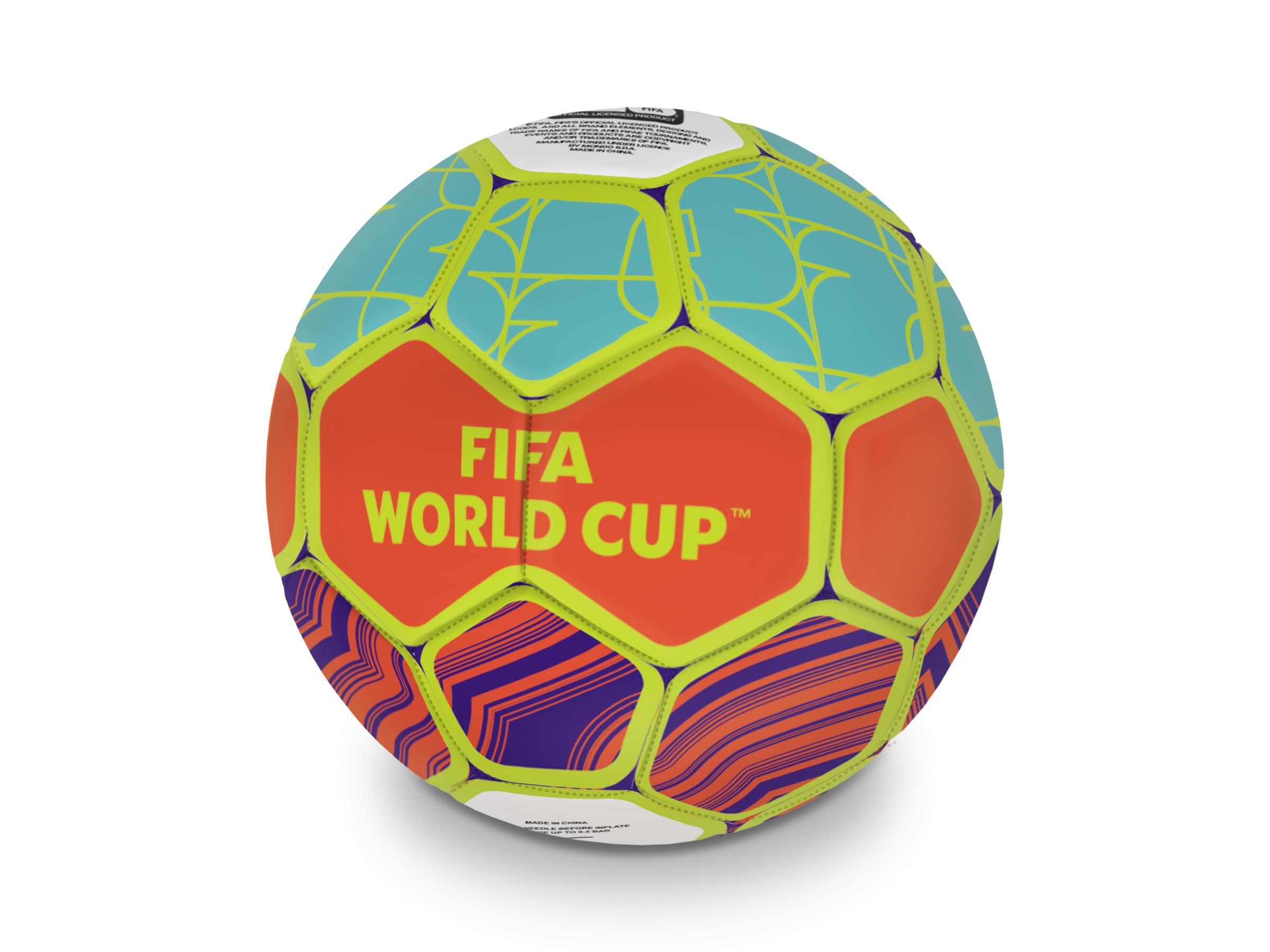 Mondo Toys - Pallone da Calcio Cucito FIFA WORLD CUP 2026 NEW YORK misura 5-​400 gr - 23061