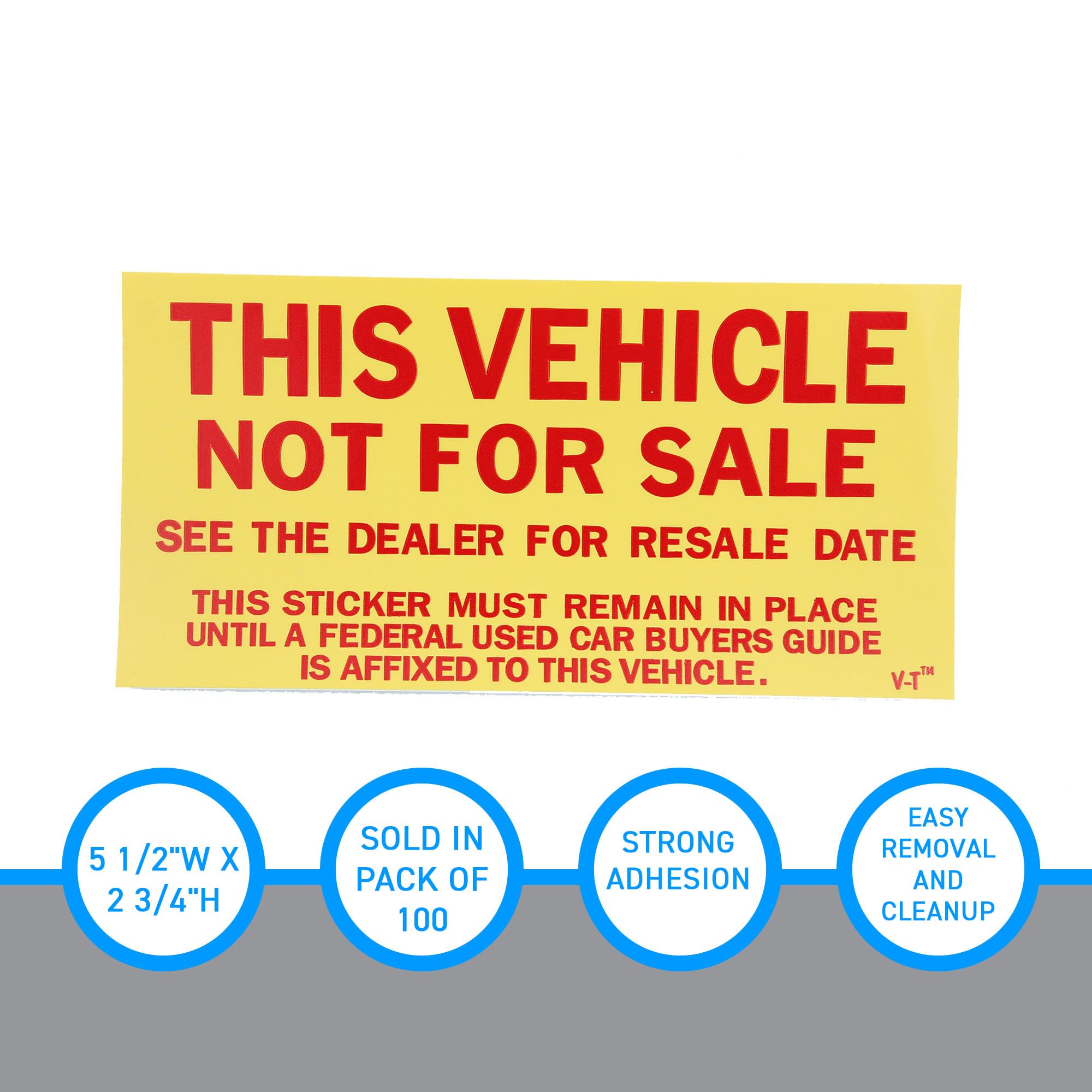 Amazon.com - SSWBasics Not for Sale Stickers - 5 1/2