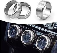 Vista 10 de Para Subaru - Cubierta de perilla de CA, accesorio para interruptor de consola central, botón de control de volumen, ajuste de anillo compatible