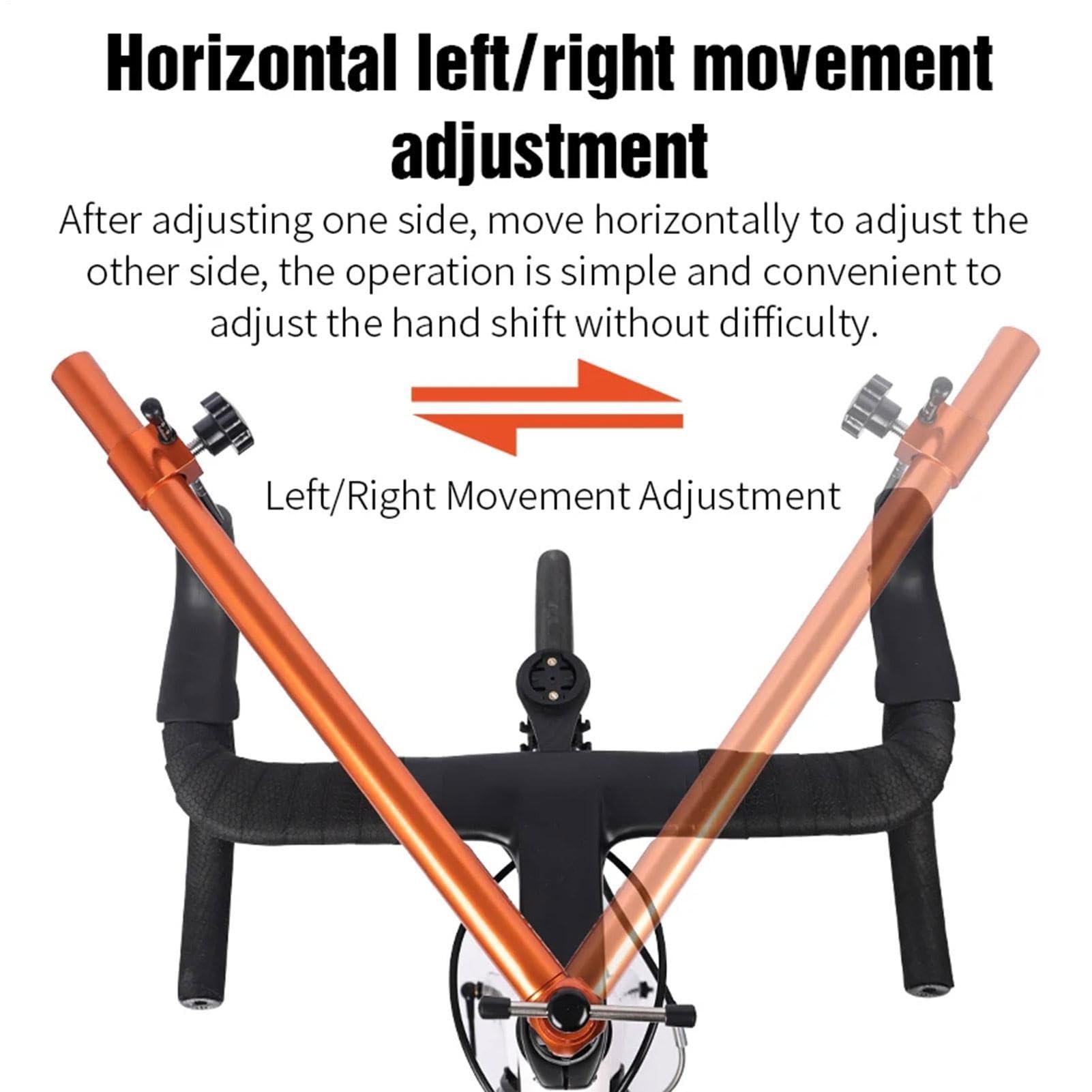 Bequeme Anpassung Mit dieser Rennrad-Handschaltkopfhalterung können Sie | Präzises Einstellwerkzeug zur Feinabstimmung des linken und rechten Hebels am Lenker für optimale Fahrposition