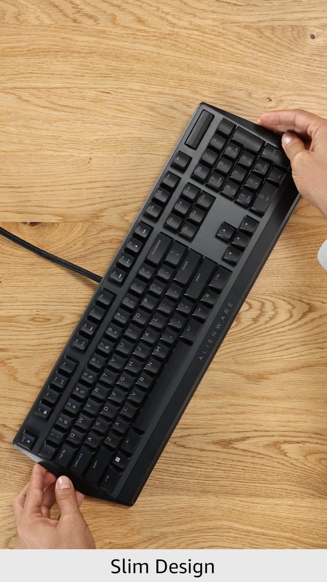 Amazon.in: Buy Alienware Low-Profile RGB Gaming Keyboard AW510K