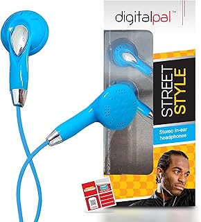 1pk Blue 3.5mm Wired Headphones Compatible with Samsung, Apple and Music Players | Earphones, Earphones Wired, Wired Earphones, In Ear Headphones, Wire Earphones, Wired Earbuds Headphones