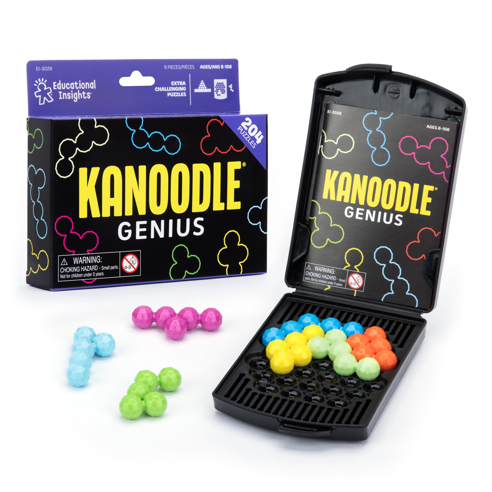 Kanoodle Genius Puzzle - Brain Teaser for Kids & Adults -1 Kanoodle Genius Puzzle - Brain Teaser for Kids & Adults -1