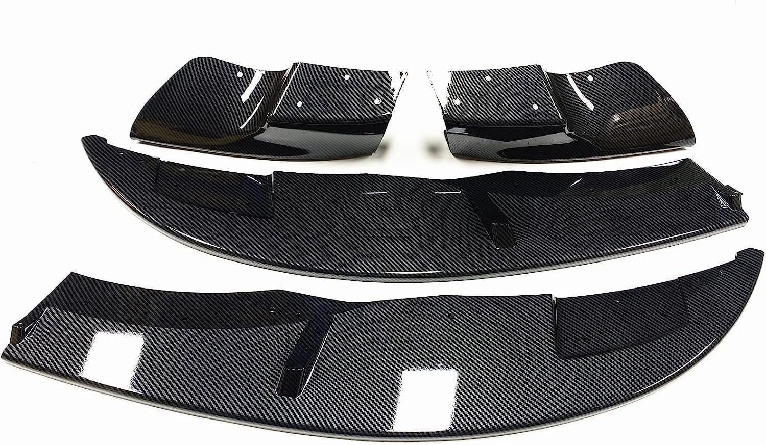 Becquet Pare-Chocs Avant Noir Brillant BMW E90 E92 E93 M3 (2007-2012) - Amélioration Aérodynamique