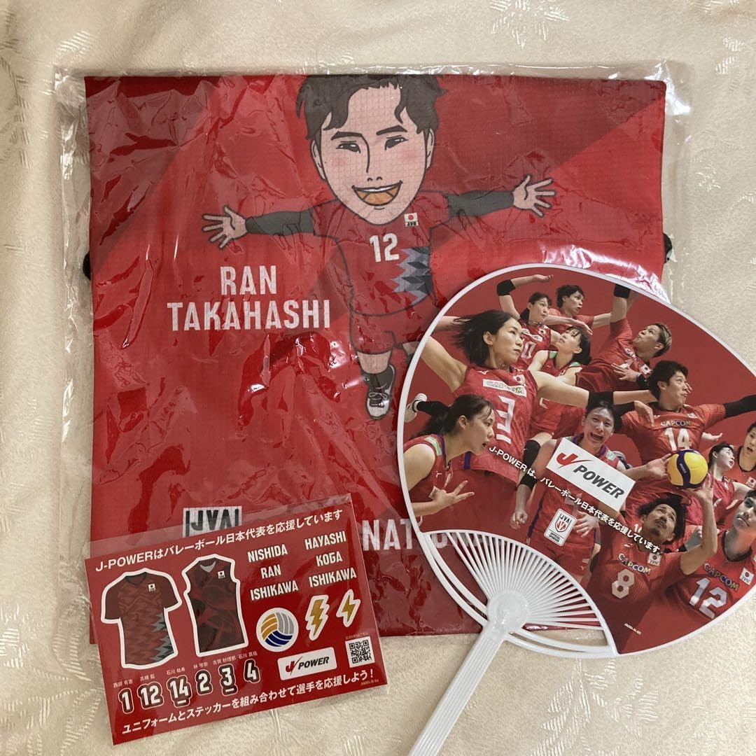 全日本高橋藍応援ユニフォーム巾着セット Amazon.co.jp: #12高橋藍選手2024男子日本代表イラスト巾着 : おもちゃ