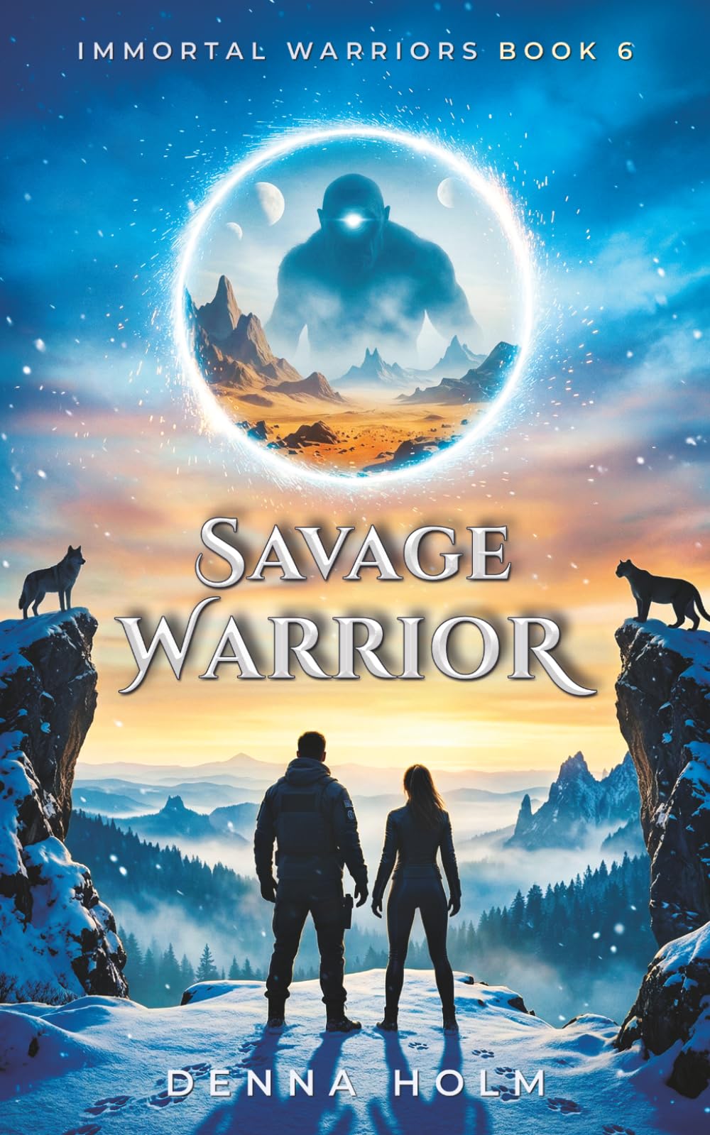 Savage Warrior: A Sci-Fi Alien Warrior Romance: 6 (Immortal Warriors)