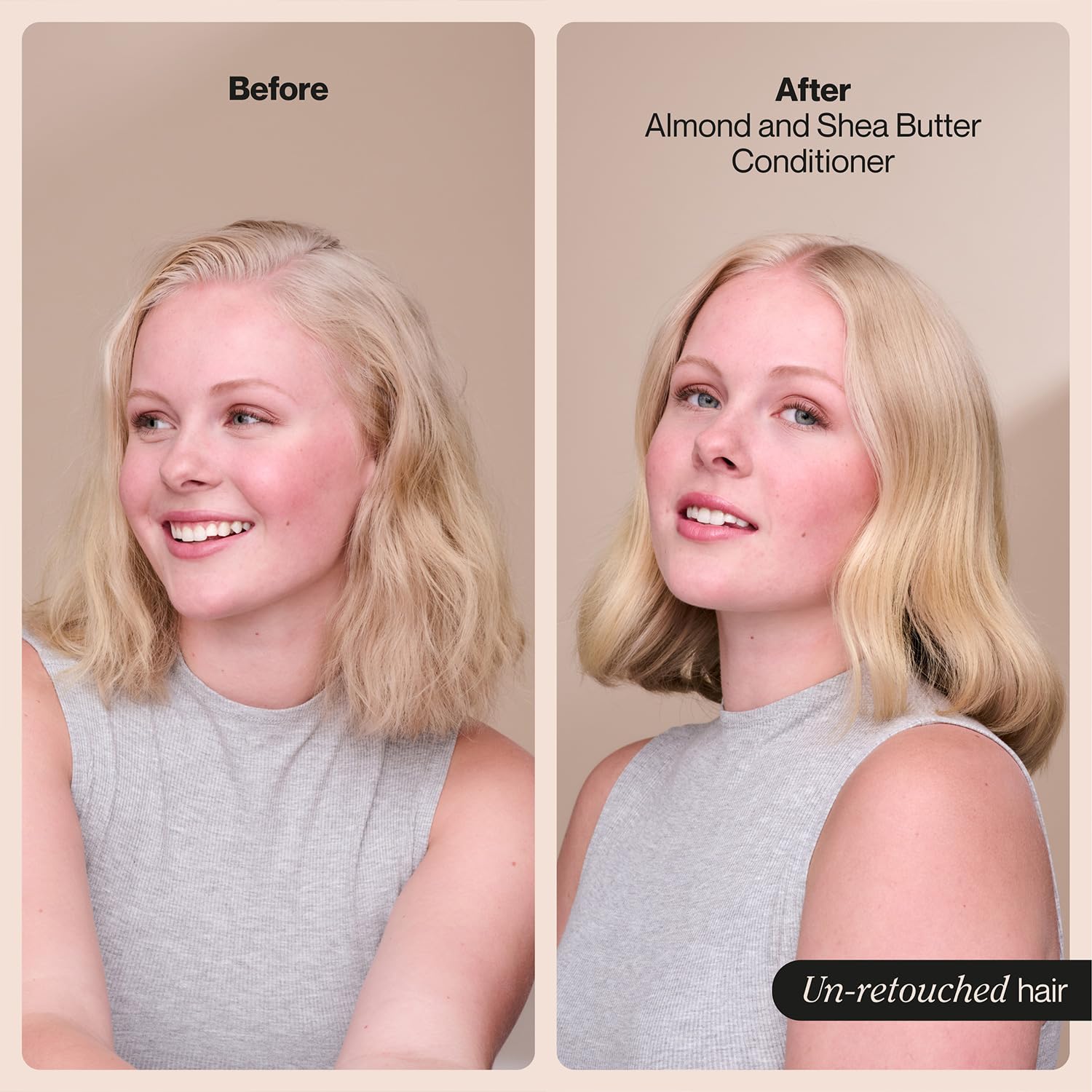 Suave Almond Shea Butter Moisturizing Conditioner 2-Size Bundle, Nourishes & Replenishes Dry, Damaged Hair - Image 5