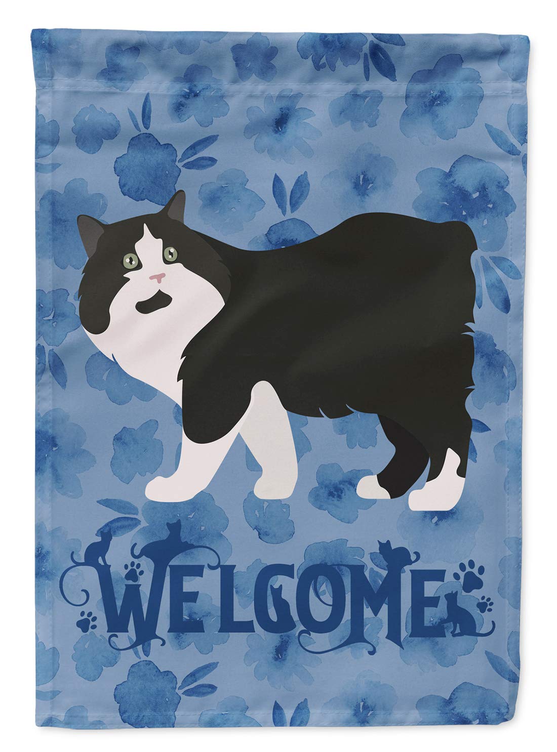 Drapeau de bienvenue pour le jardin Cymric pour remplacer les décorations ternes et décolorées