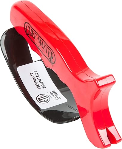 Miniatura 2 de Chef Master 90015 Afilador de cuchillos  Afilador de cuchillos con punta de carburo  Cuchillas reversibles  Afilador de cuchillos de mano  Mango