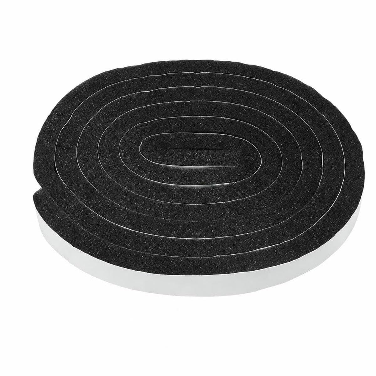 20/2M Sponge Door Window Seal Strip Self-Adhesive Insulation Acoustic Foam Weatherstrip Home Windproof Sound-Proof Sponge Tape-Width-1.5cm-3Rolls (6M)