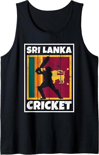 Sri Lankan Cricket Fan Flag of Sri Lanka Cricket Tank Top