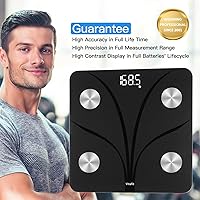 Vista 2 de Vitafit Smart Bathroom Scale for Body Weight, Weight Scale Professional Factory Since 2001, App Sync 13 Body Composition Analyzer BMI, Body Fat and