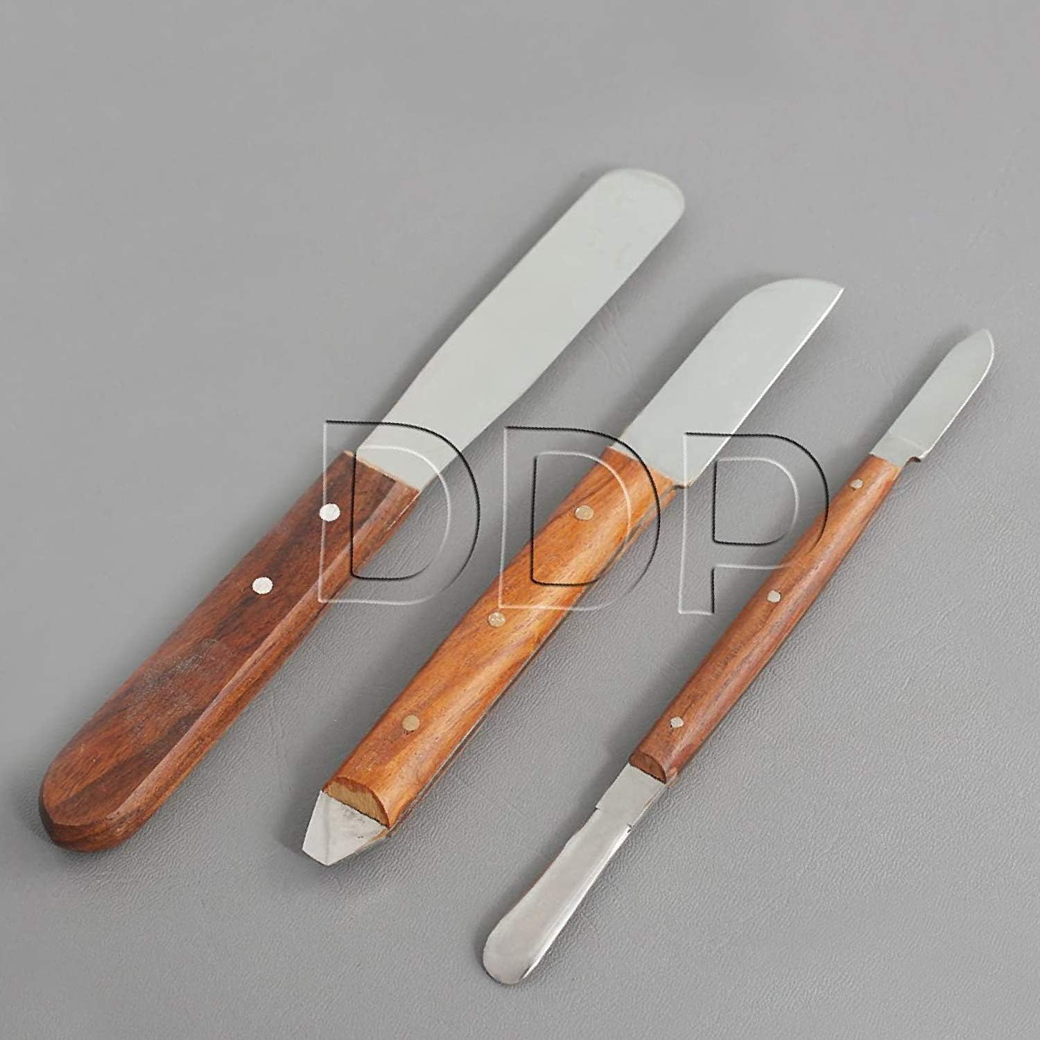 DDP PLASTER AND ALGINATE MIXING SPATULAS, SET OF 3, LAB MIXING INSTRUMENTS Health