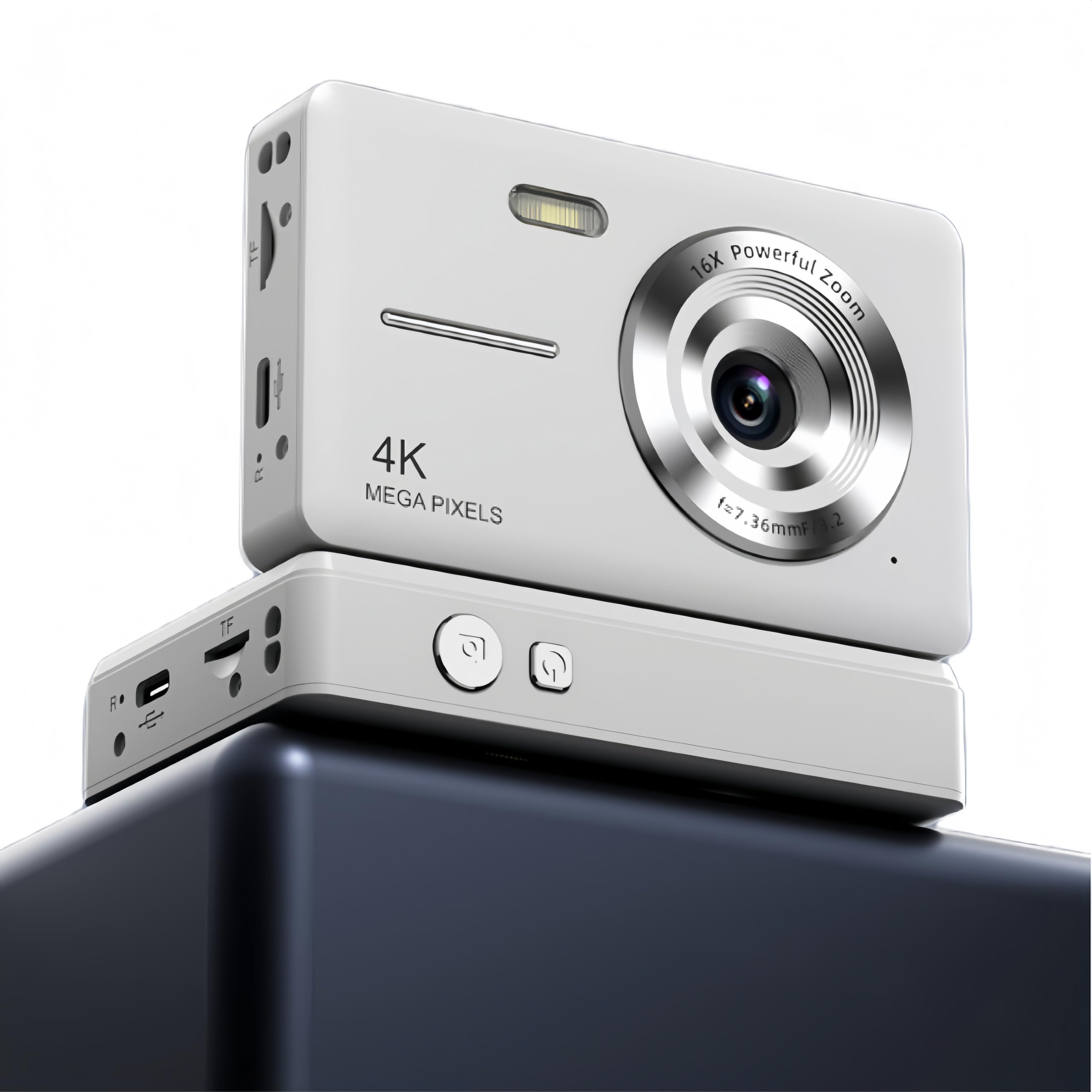 Tangxi Digital Camera, 48MP FHD 1080P Points and Shoot Camera for Photography, Anti Shake & Autofocus, 18X Digital Zoom, 2.8inch TFT Screen, Support OTG-picture-12