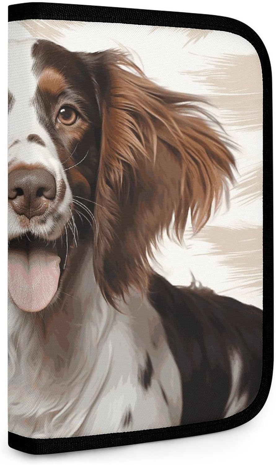 Cute Springer Spaniel Tool Bag Organizer Bag Zipper Pouches