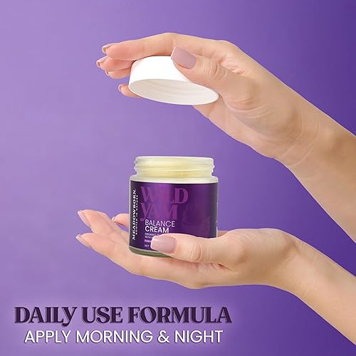 Miniatura 7 de Wild Yam Root Balance Cream para mujer (4 onzas)  Hidratante orgánico y sin parabenos con manteca de karité, aceite de coco y aceite de jojoba