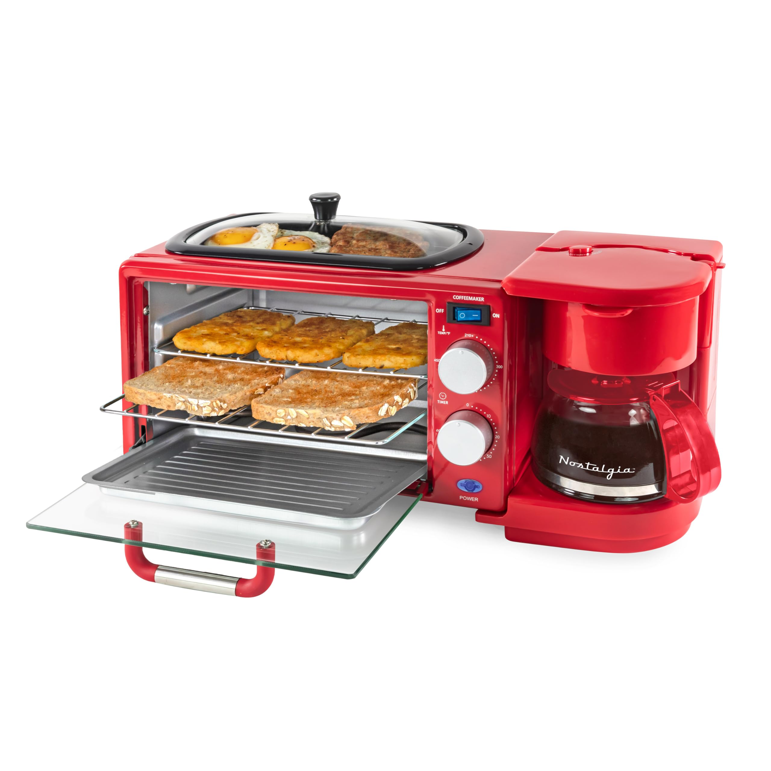 Nostalgia 3-in-1 Retro Breakfast Station